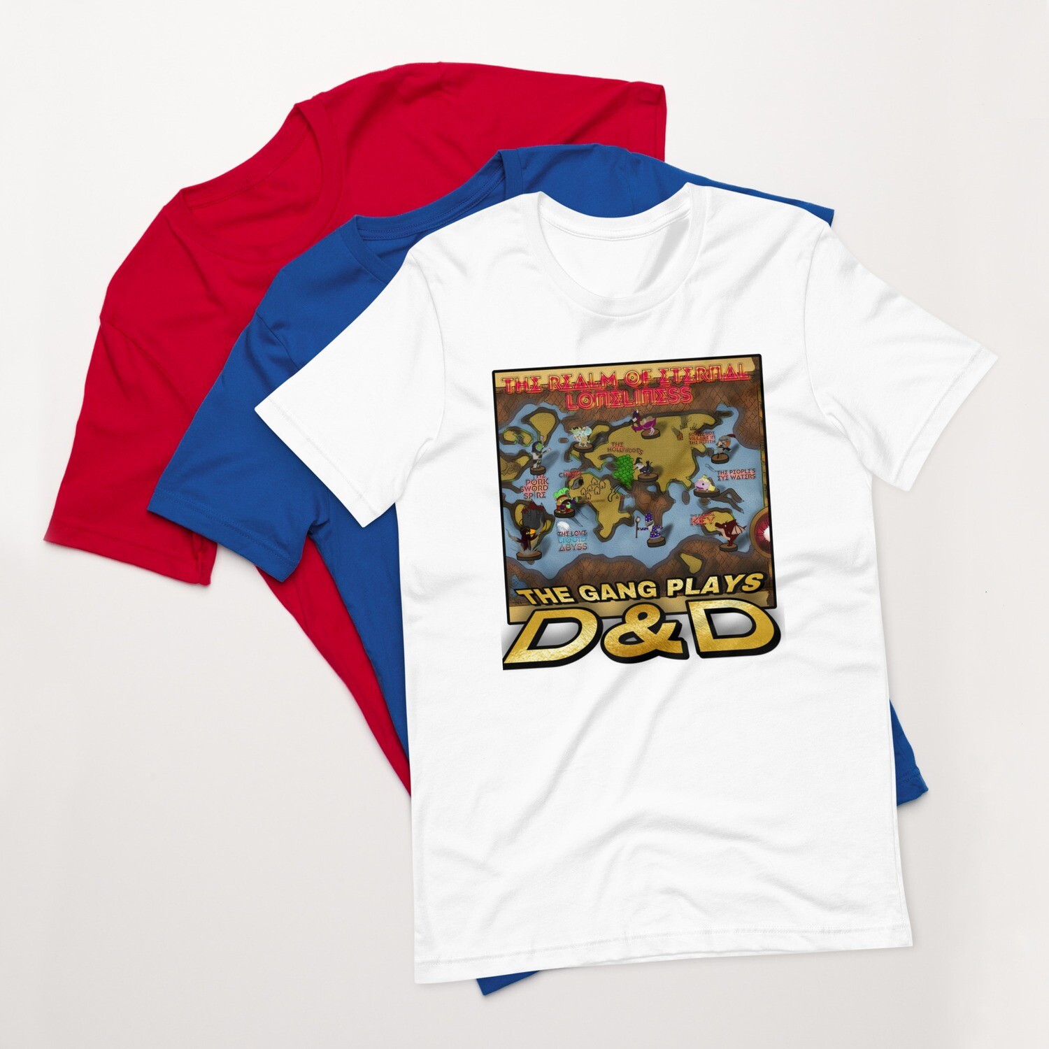 The Gang Plays D&amp;D t-shirt