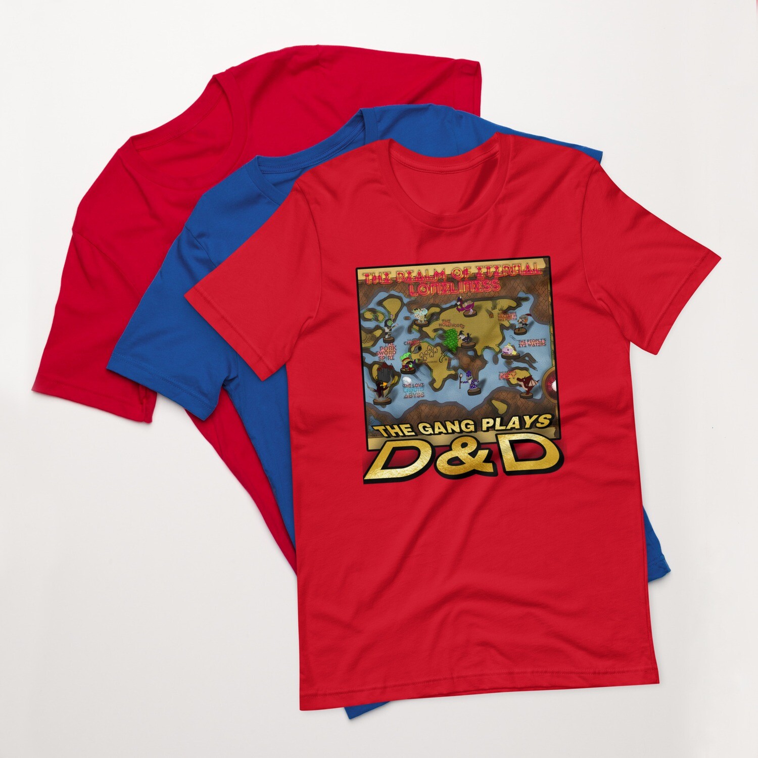 The Gang Plays D&amp;D t-shirt