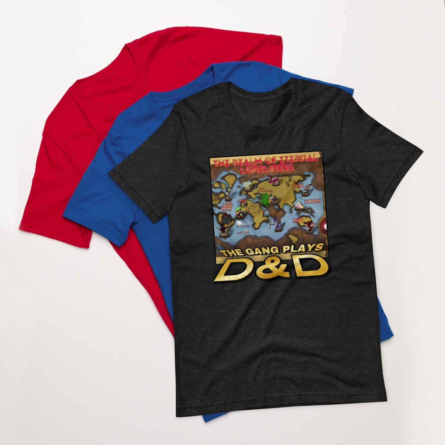 The Gang Plays D&amp;D t-shirt