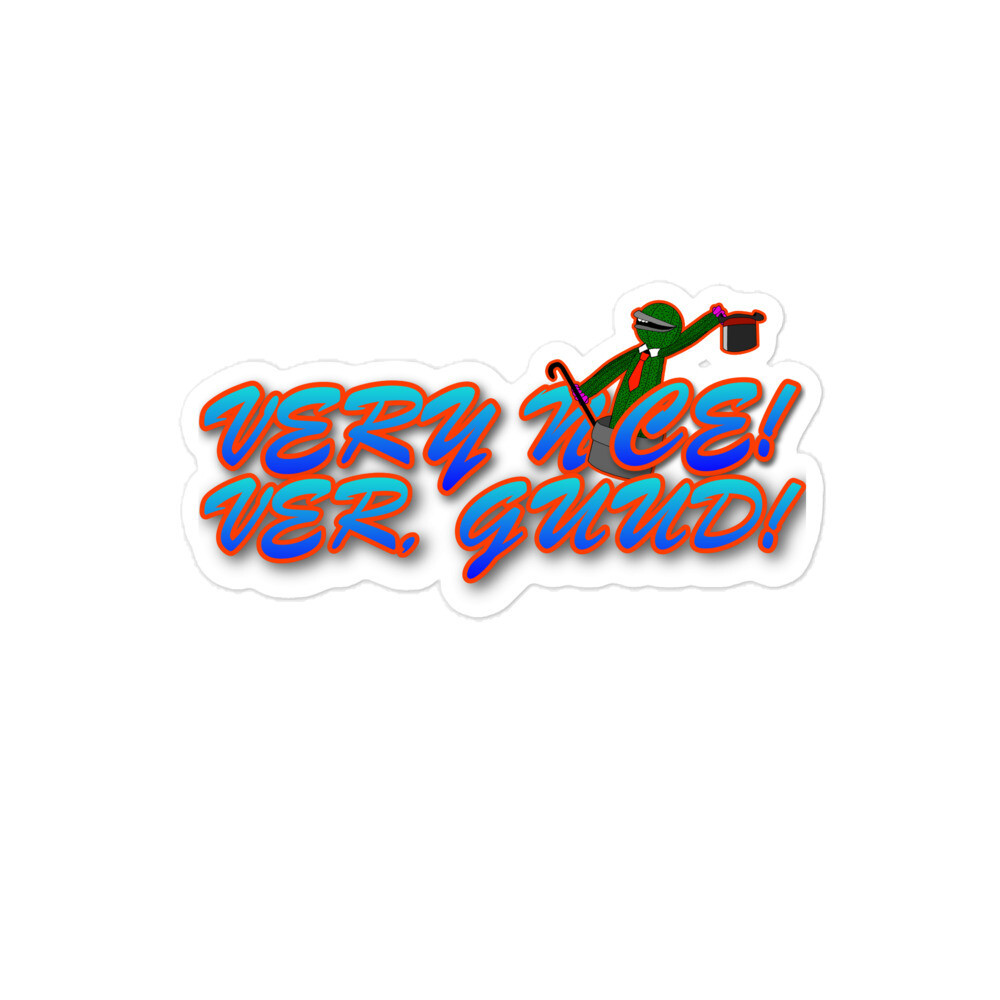 Very Nicer Ver Guud stickers