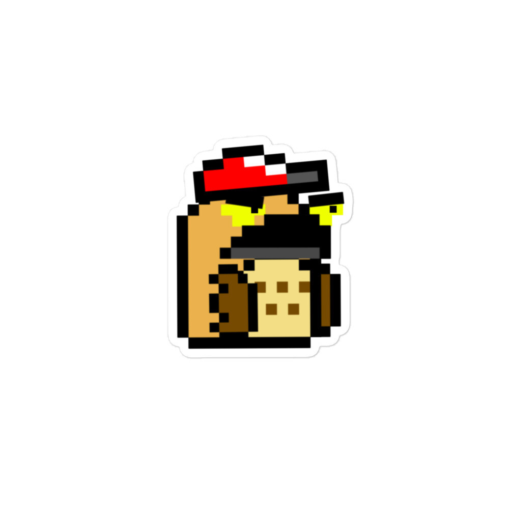 Pixel Tony stickers