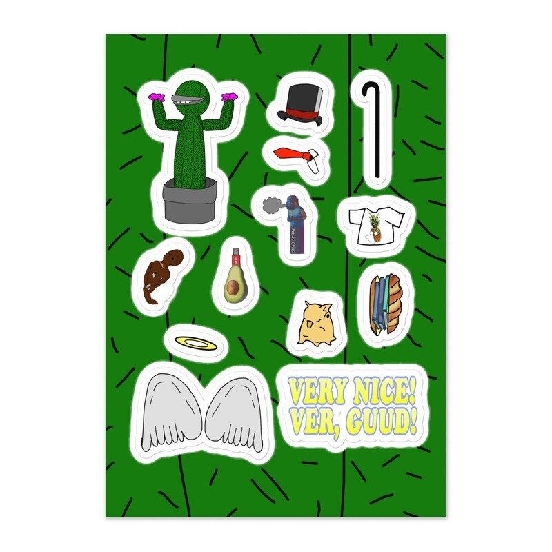 Tyrone Sticker sheet