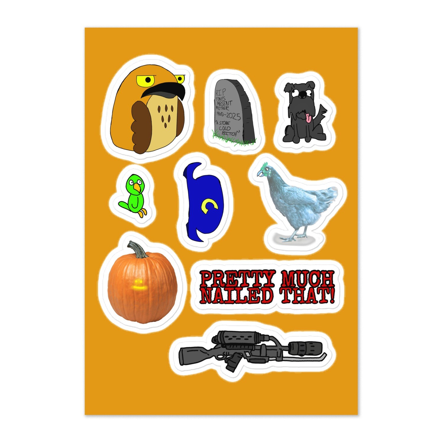 Tony Sticker sheet 2