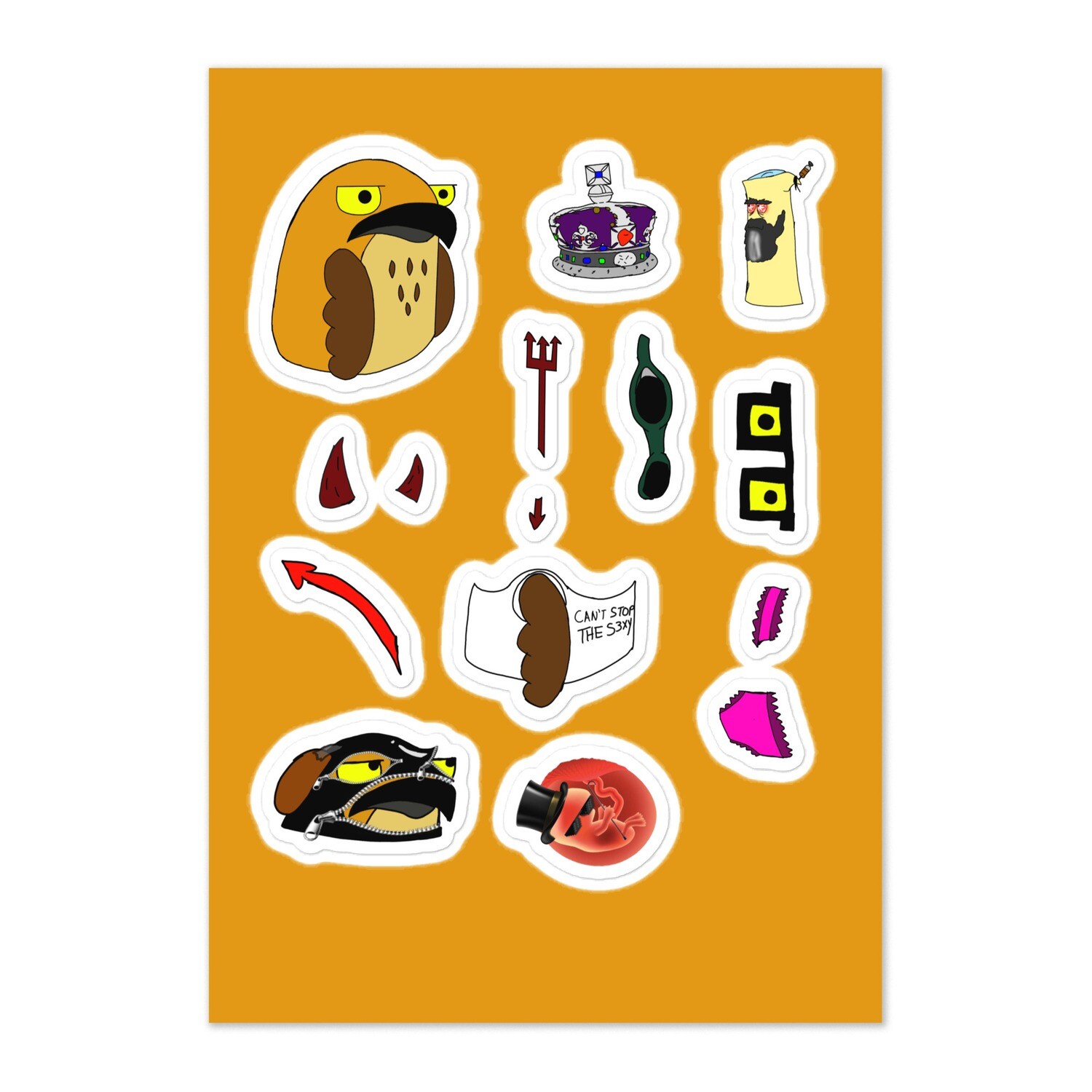 Tony Sticker sheet 1