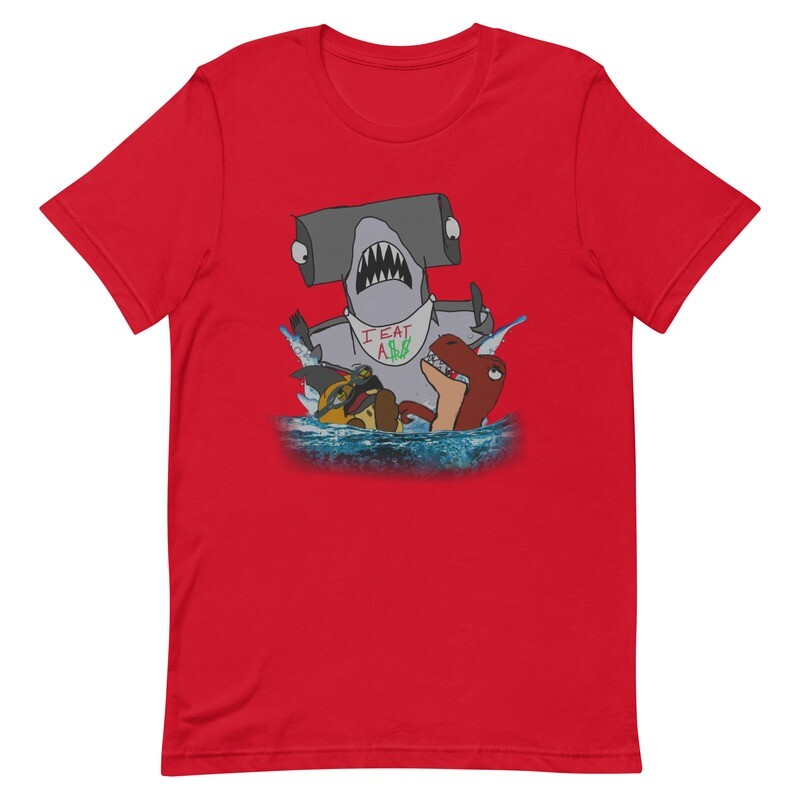 the I eat A$$ shark T-Shirt 