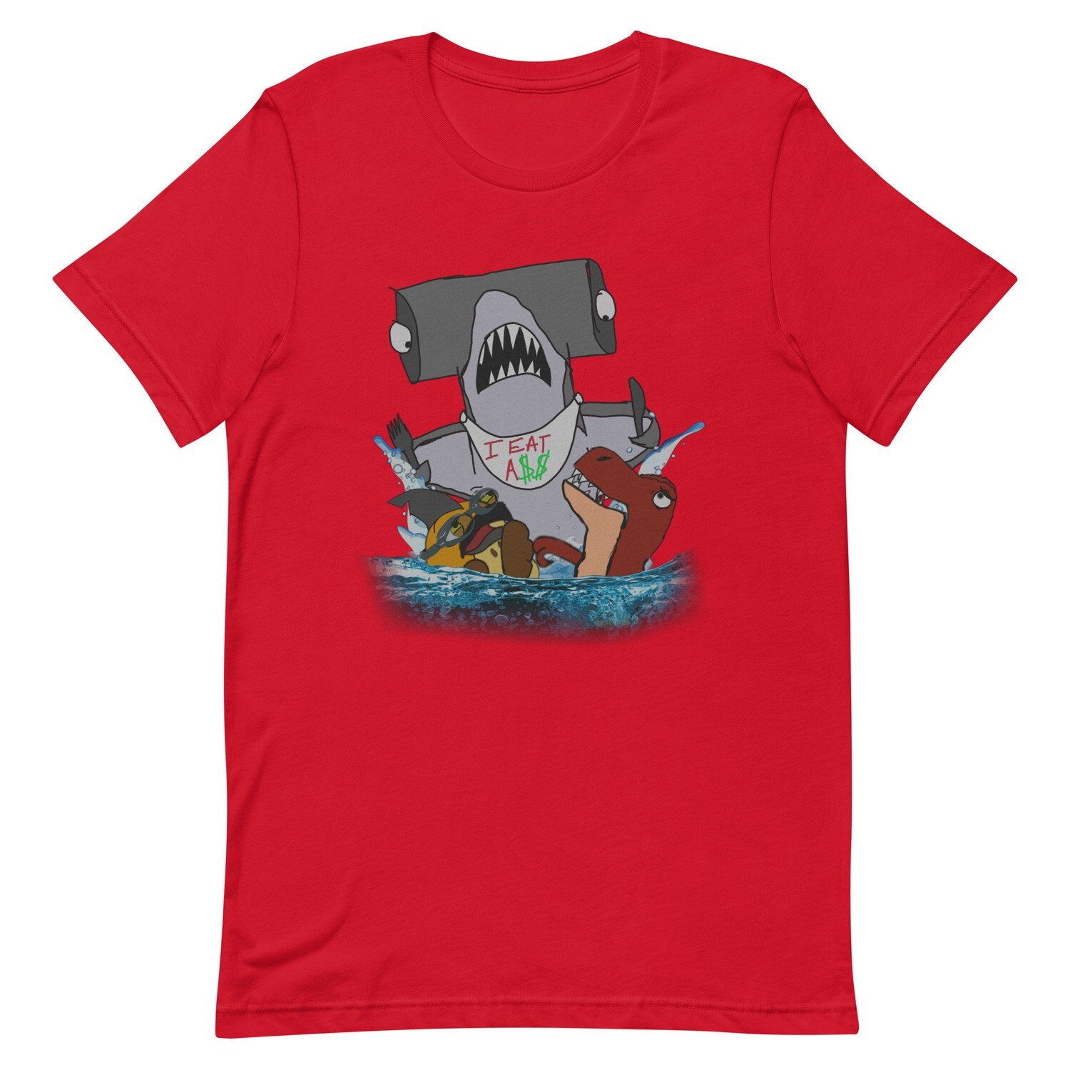 the I eat A$$ shark T-Shirt 