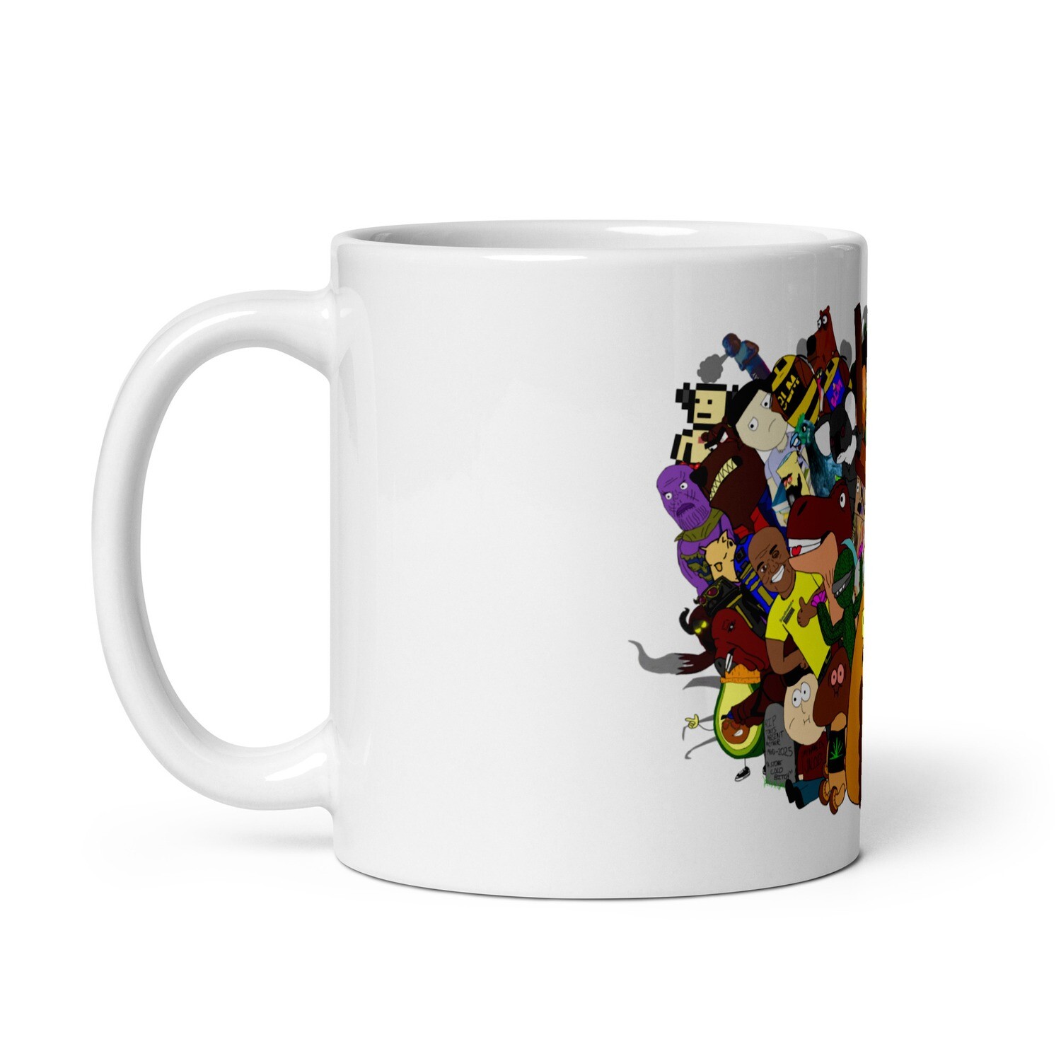 The Messy Character mug