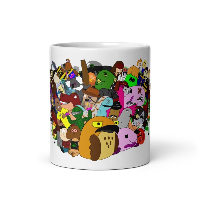 The Messy Character mug