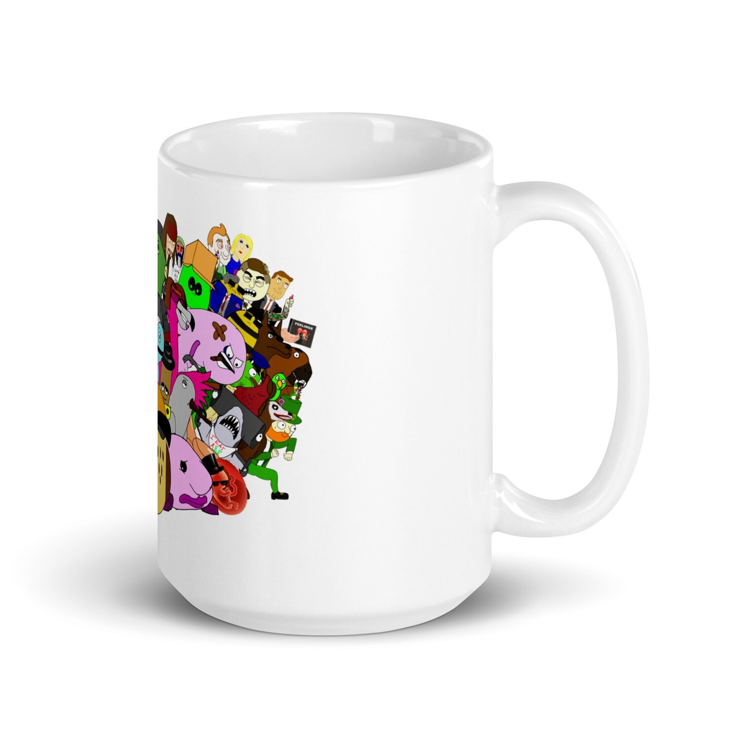 The Messy Character mug
