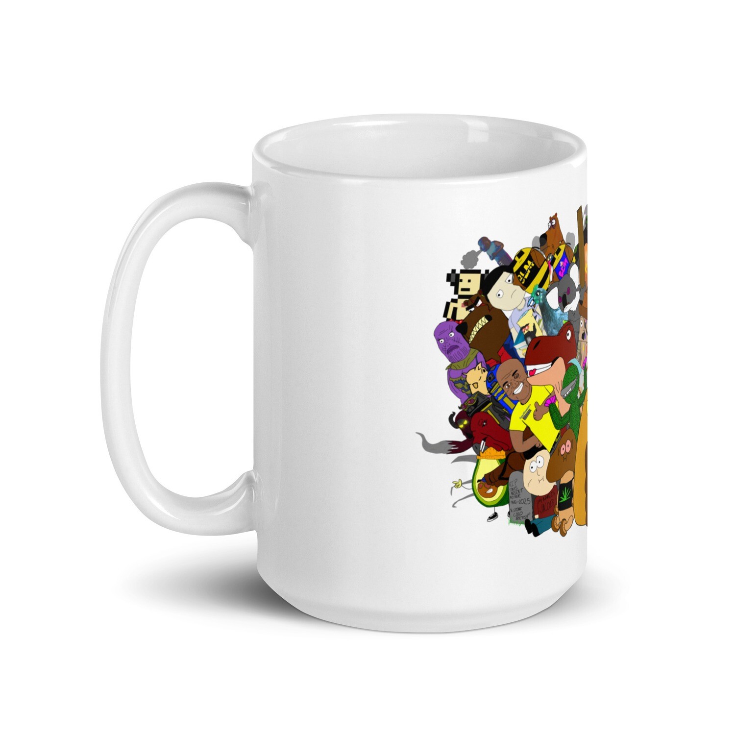 The Messy Character mug