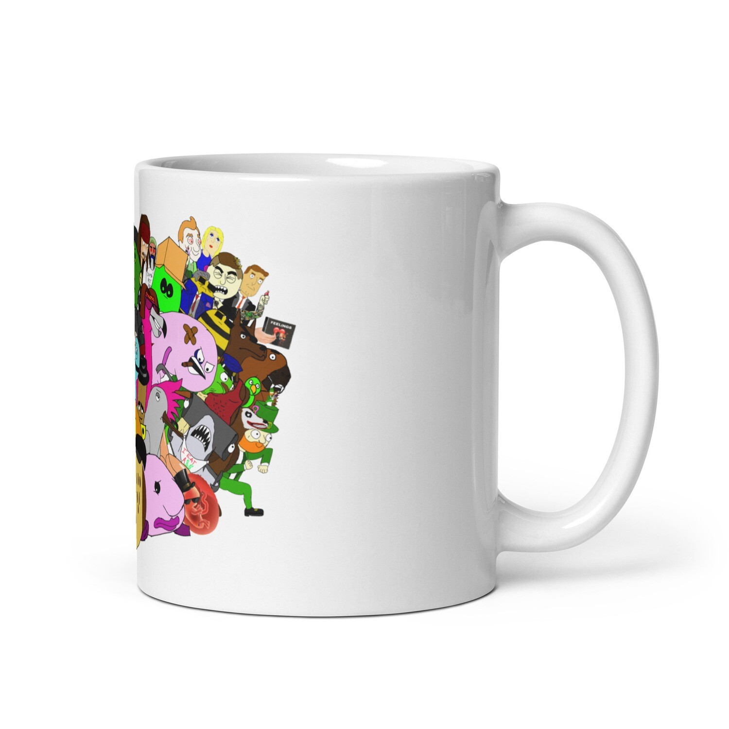 The Messy Character mug