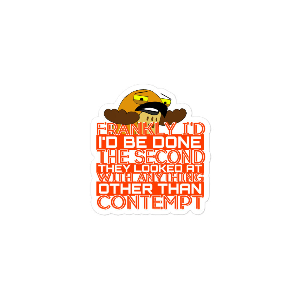 Frankly it doesn&#39;t take much stickers