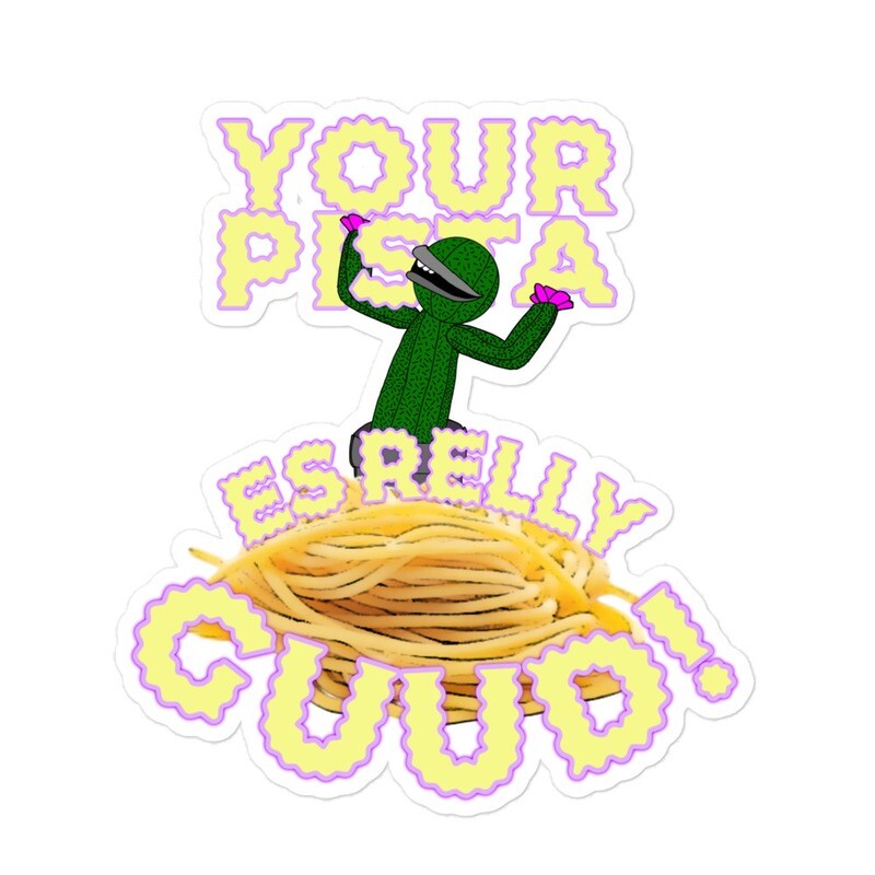 Your Pista is Guud! stickers