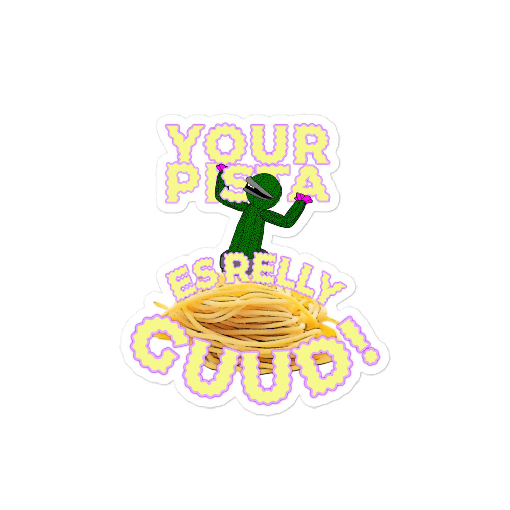 Your Pista is Guud! stickers