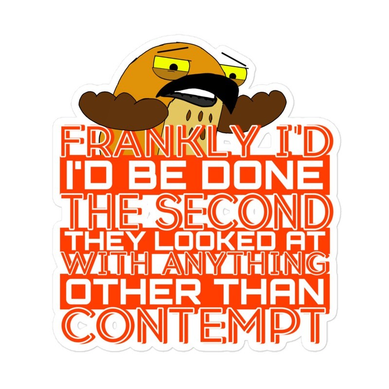 Frankly it doesn&#39;t take much stickers
