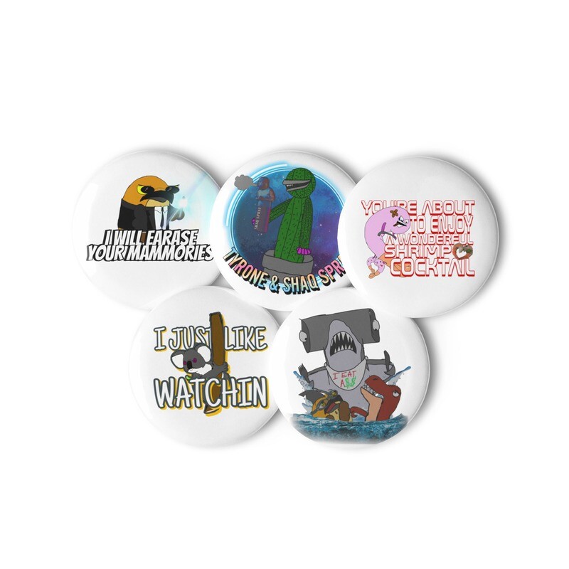 Toxic Pin set 1