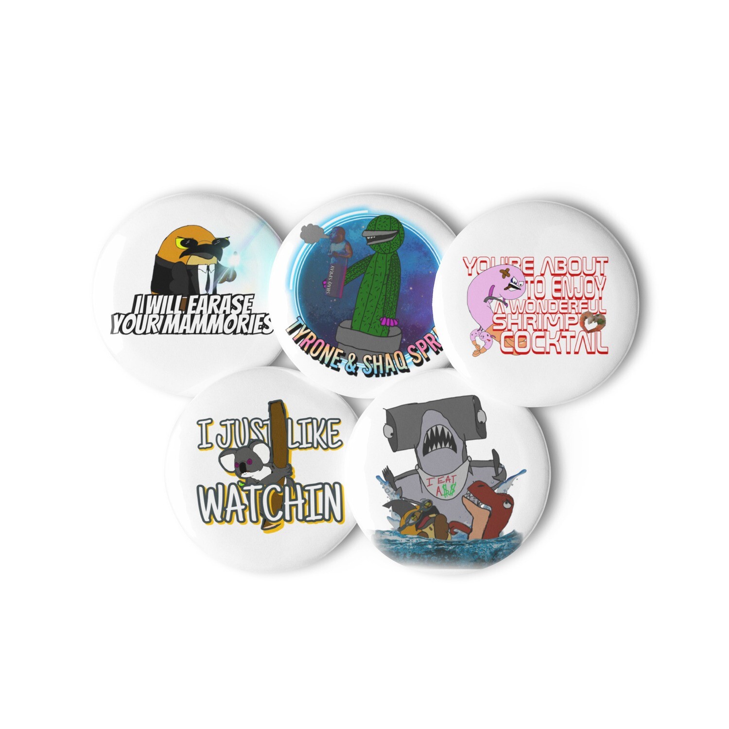Toxic Pin set 1