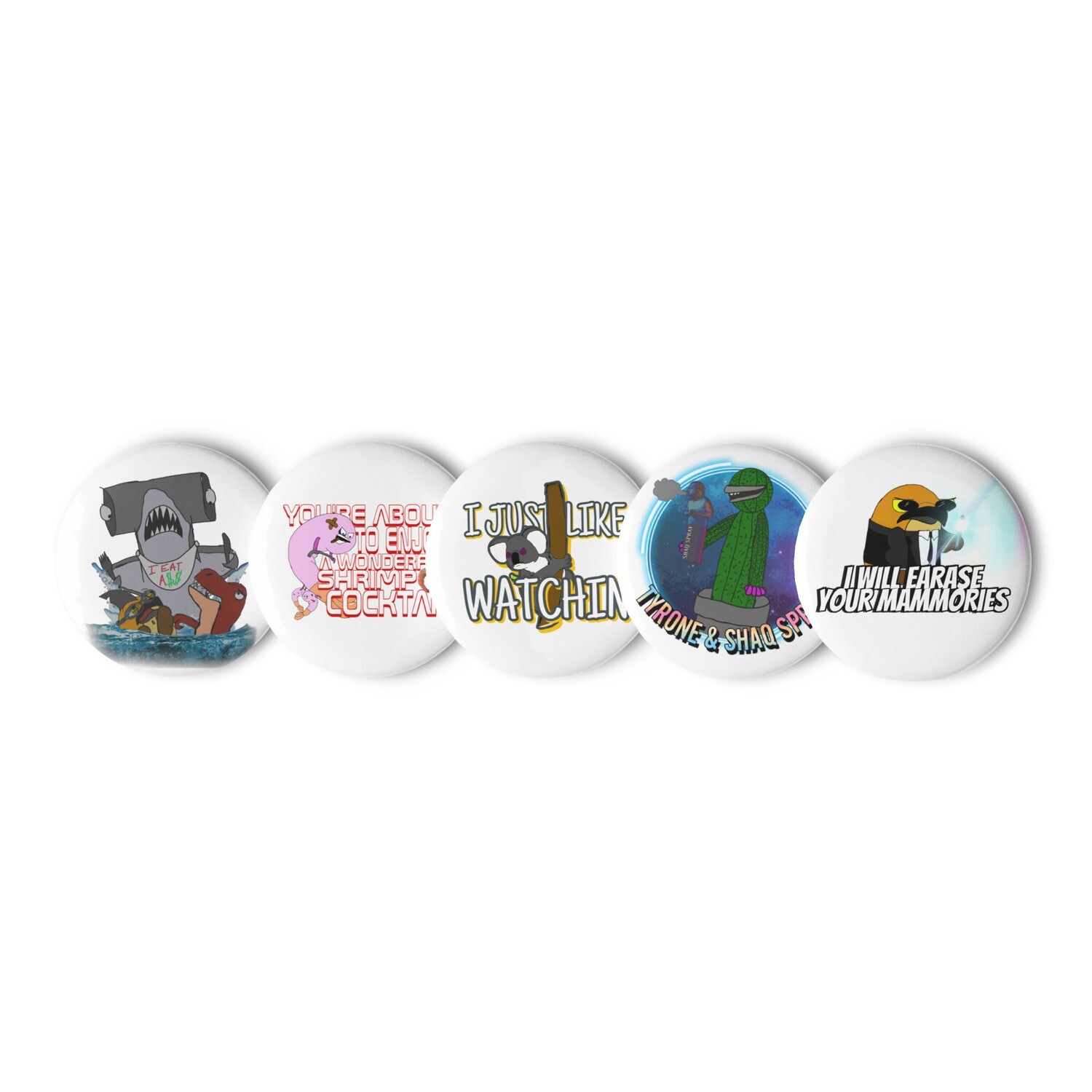 Toxic Pin set 1