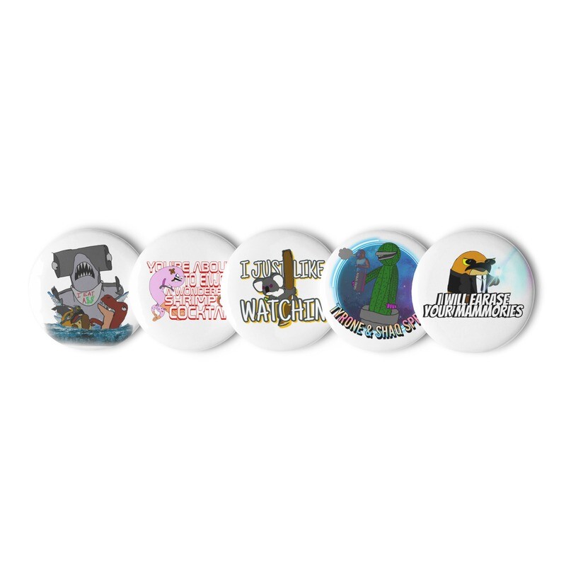 Toxic Pin set 1