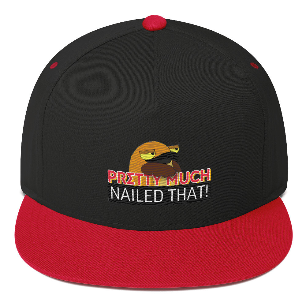 Pretty much nailed that Flat Bill Cap