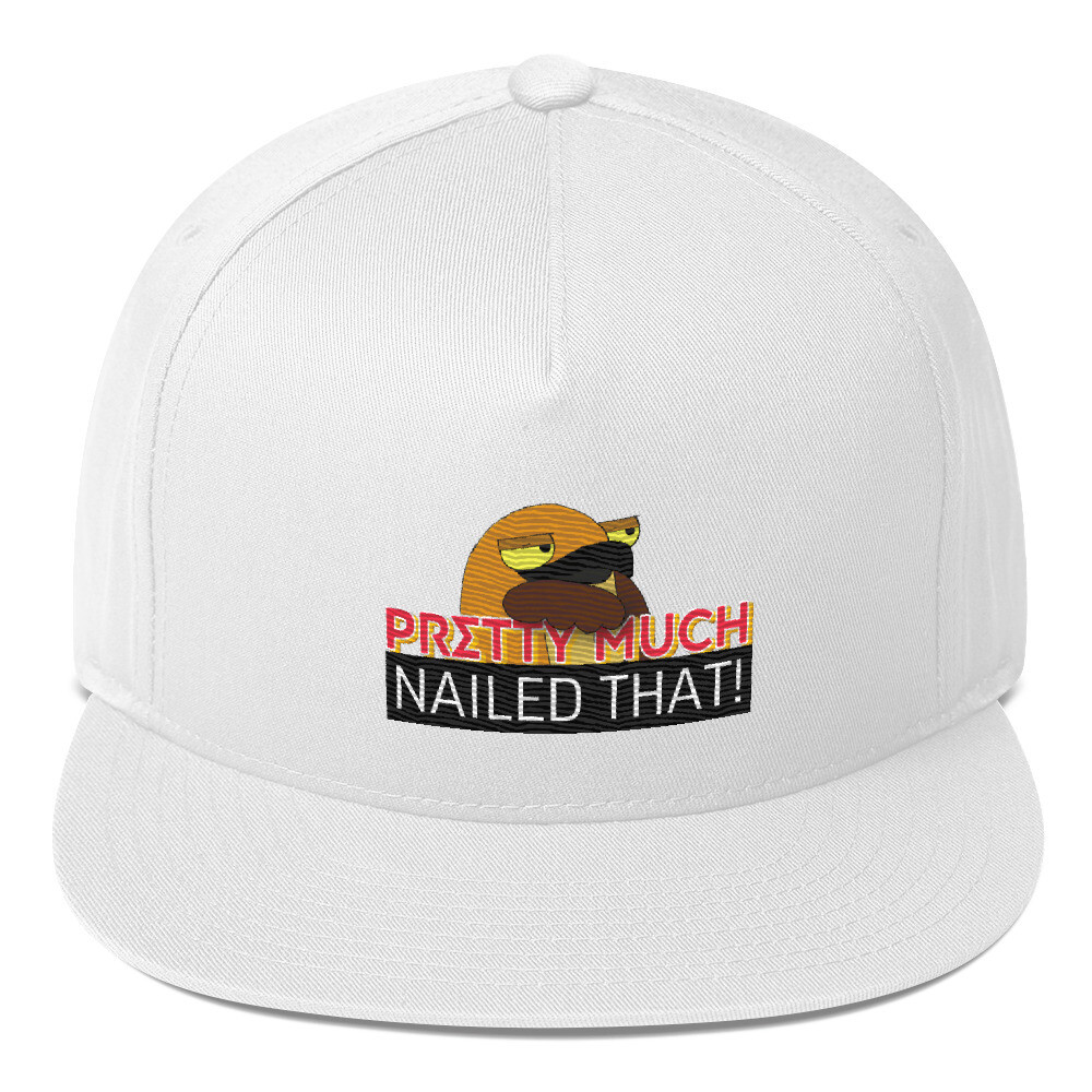 Pretty much nailed that Flat Bill Cap