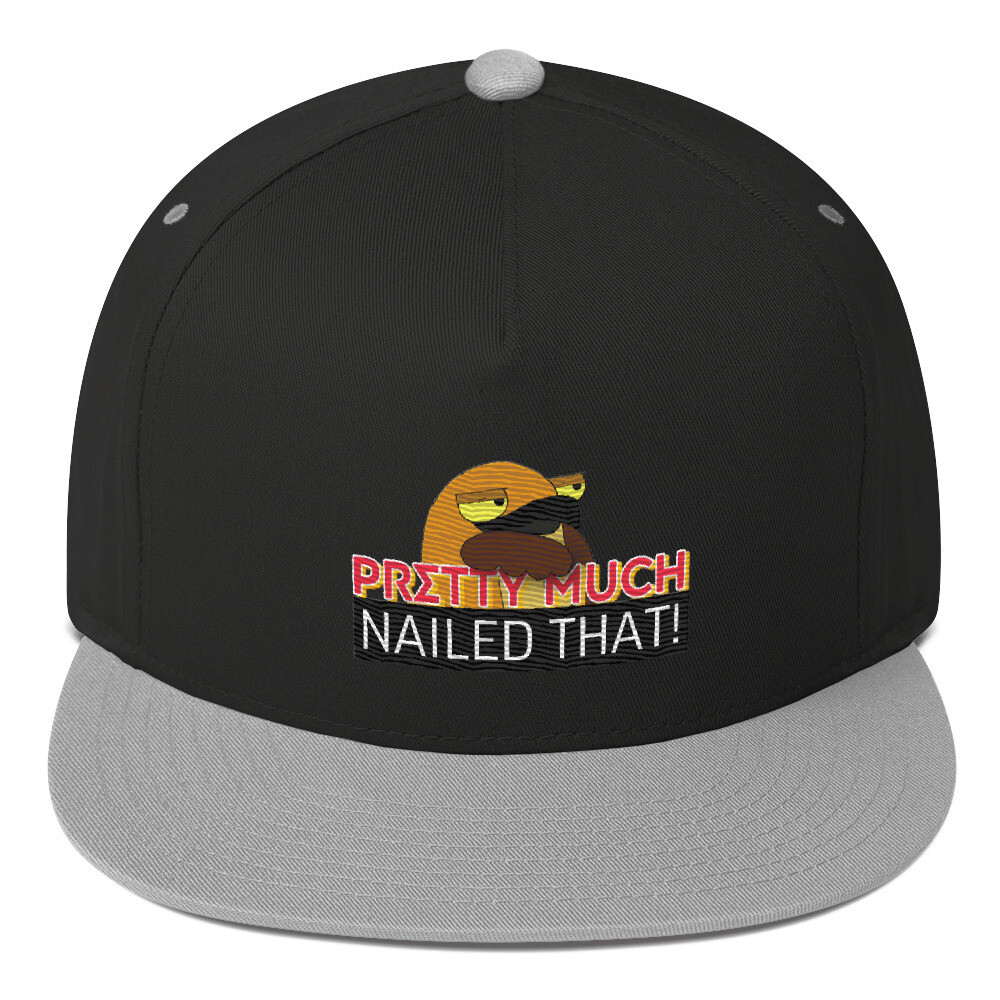 Pretty much nailed that Flat Bill Cap