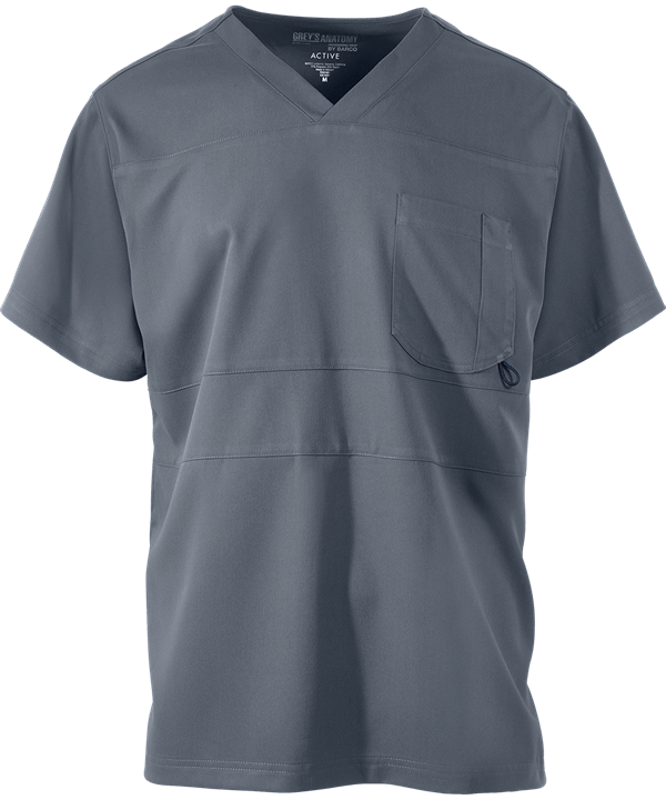 Grey&#39;s Anatomy Scrubs Active Men&#39;s V-Neck Top