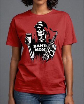 Skeleton Band Mom