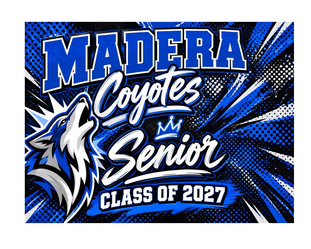 Madera Coyotes Pop-Art Class of 27