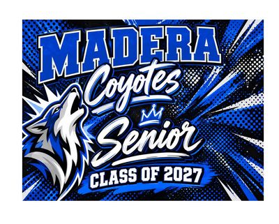 Madera Coyotes Pop-Art Class of 27