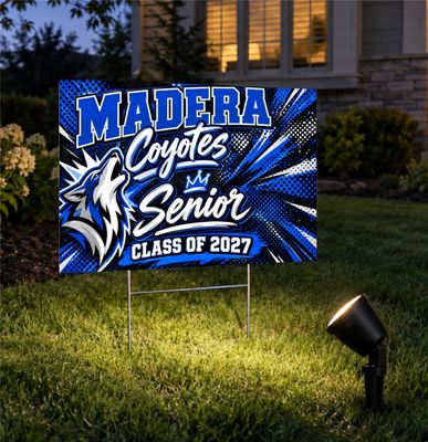 Madera Coyotes Pop-Art Class of 27