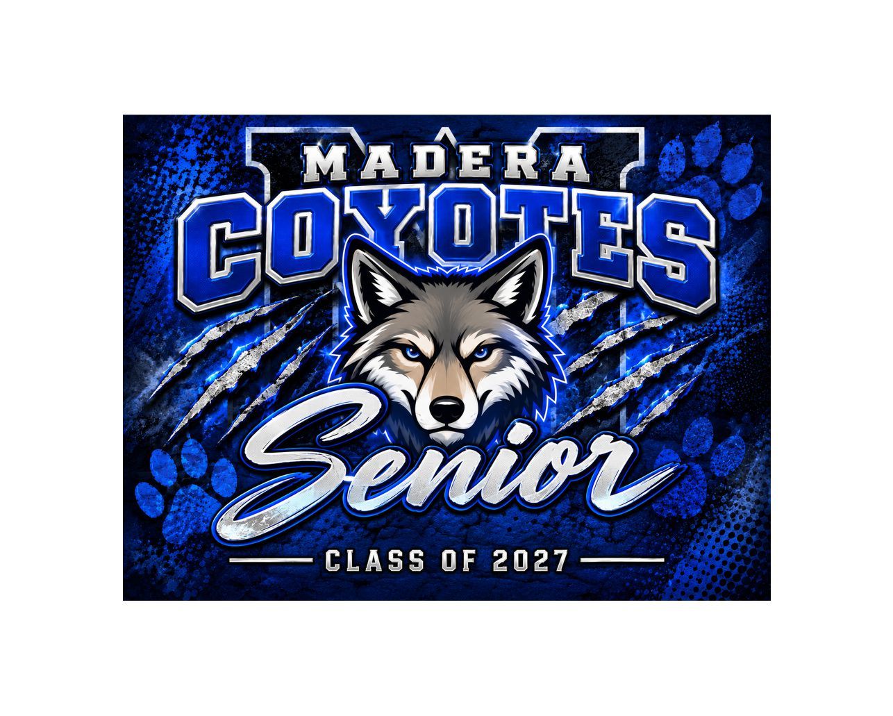 Madera Coyote Senior Yard Sign 2027