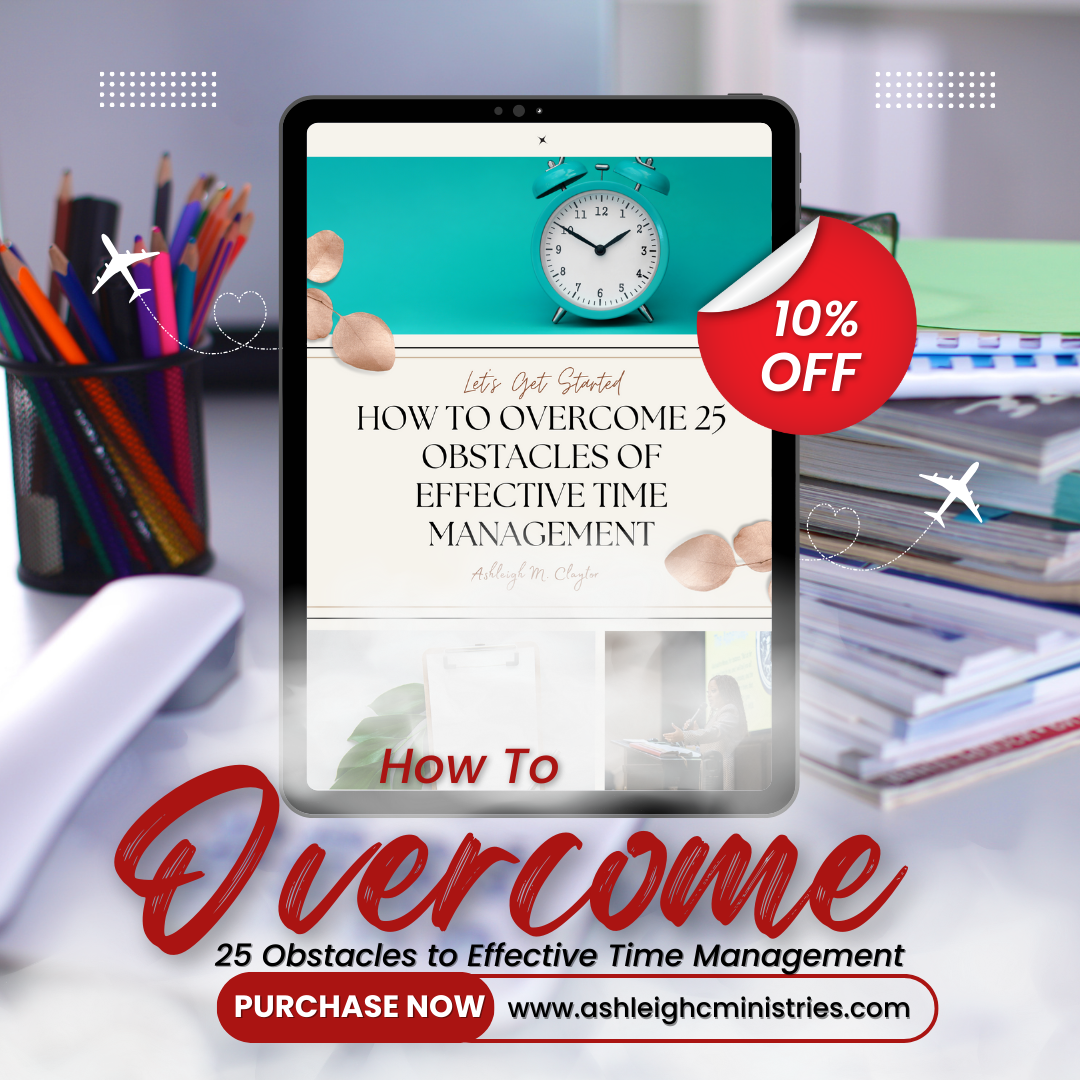 How to Overcome 25 Time Management Obstacles (e-Book)