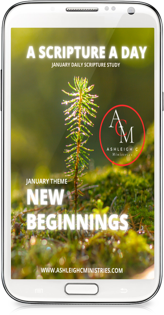 January Scripture A Day: New Beginnings