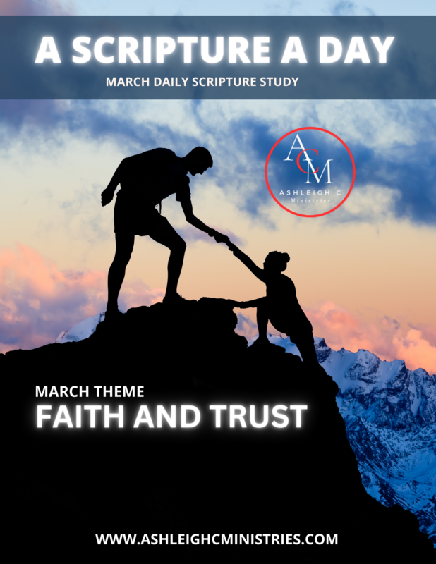 March Scripture A Day: Faith &amp; Trust