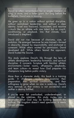 Pressure Proof | David the Kingdom Athlete (Athletic Scripture Study Guide)