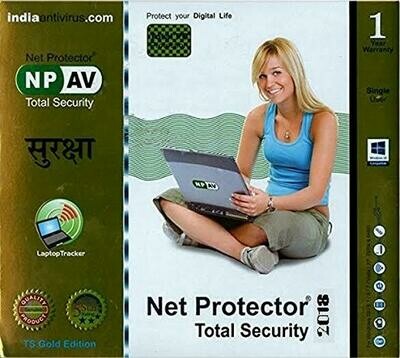 NET PROTECTOR  TOTAL SECURITY 1 YEAR / 1 USER