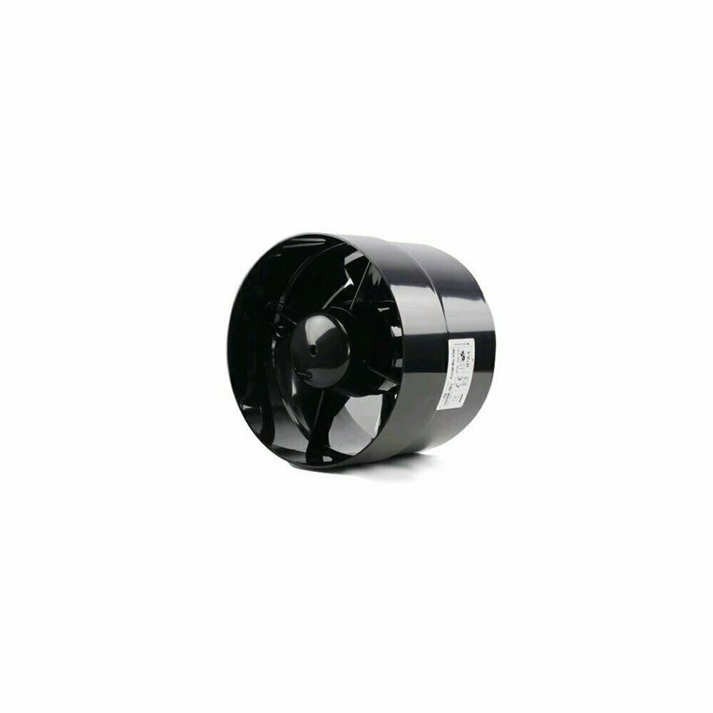 ASPIRATORE BLACK ORCHID AXIAL FLOW TURBO Ø125 - PORTATA 243 MC/H