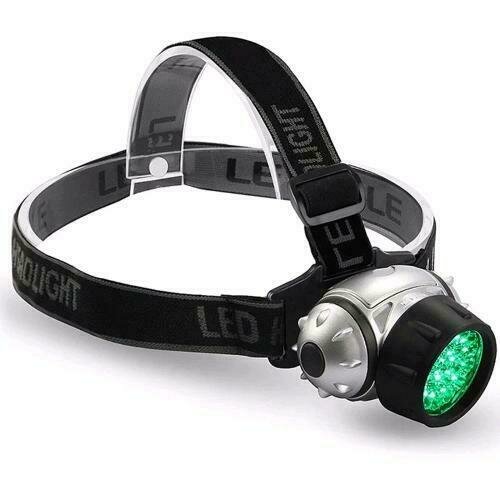 AIRONTEK - HEAD LED - LUCE VERDE DA TESTA (BATTERIE NON INCLUSE)