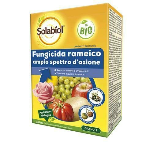 SOLABIOL - CUPRAVIT BLU 35 WG PFNPE - FUNGICIDA RAMEICO - 100GR