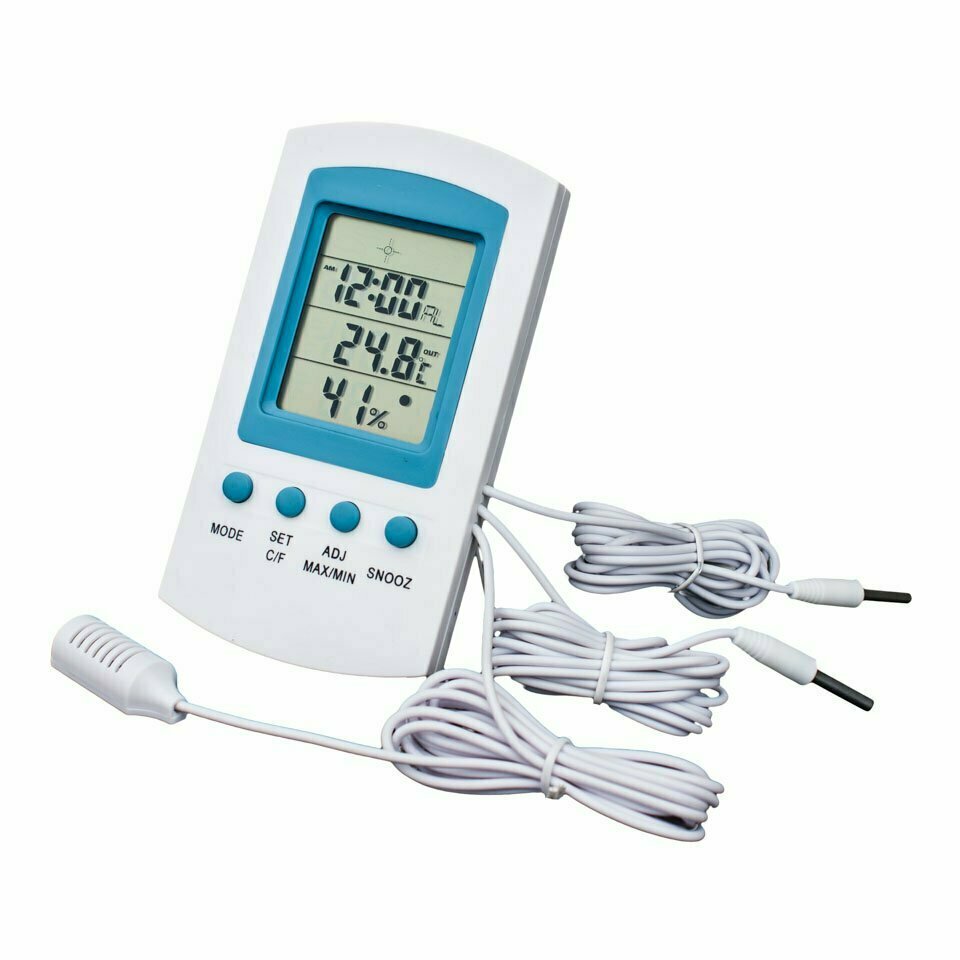 TERMOIGROMETRO DIGITALE CON TRE SONDE VDL