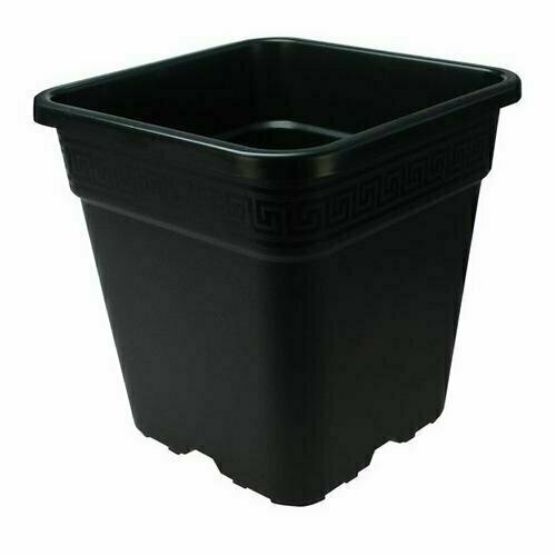 VASO QUADRATO IN PLASTICA 33.5X33.5X33.5 - 25L