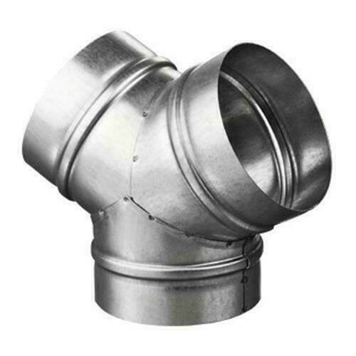 VENTS - GIUNZIONE A Y PER CONDOTTA Ø200 MM - ZINCATA