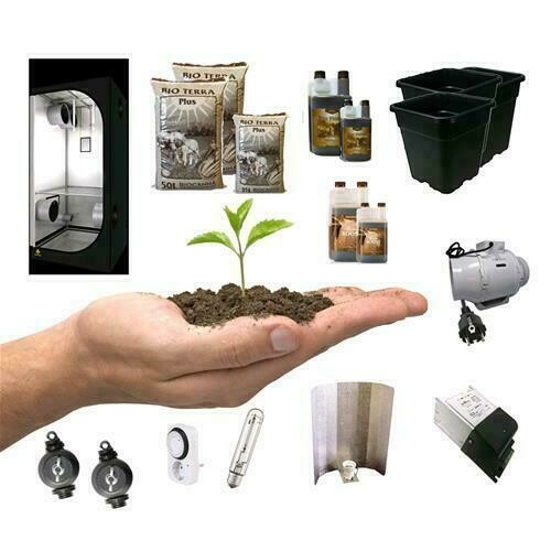 KIT COMPLETO TERRA 600W BIOCANNA + GROWBOX
