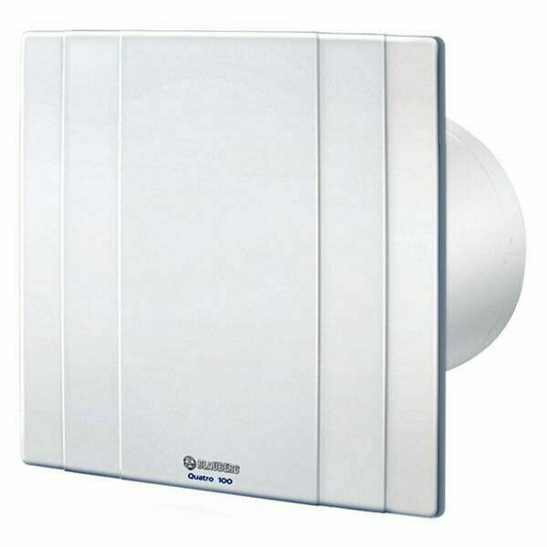 ASPIRATORE DA BAGNO BLAUBERG QUATRO 100 BIANCO 88 M3/H IN VENDITA