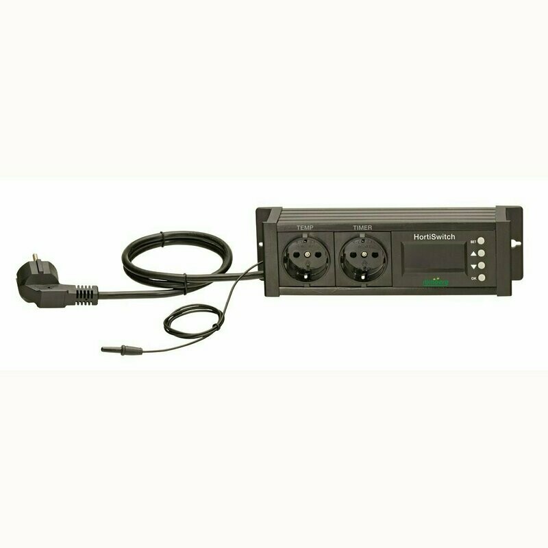 NUOVO TERMOSTATO DIGITALE CON TIMER LUCE HORTISWITCH ROMBERG