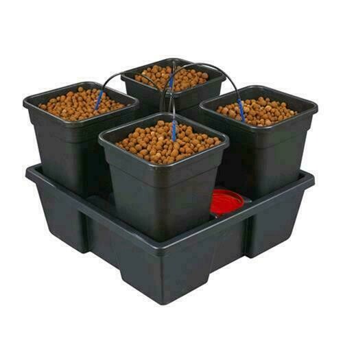 WILMA GROWSYSTEM 4 LARGE (4X18L) 75 CMX75 CMX20 CM - KT204AWE