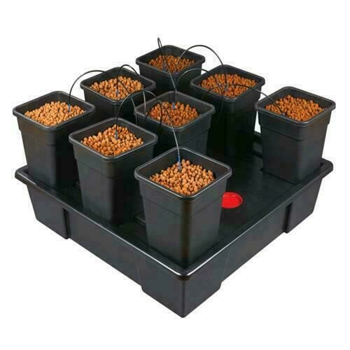 WILMA GROWSYSTEM 8 XXL (8X18L) 115X115X20CM - KT408AWE