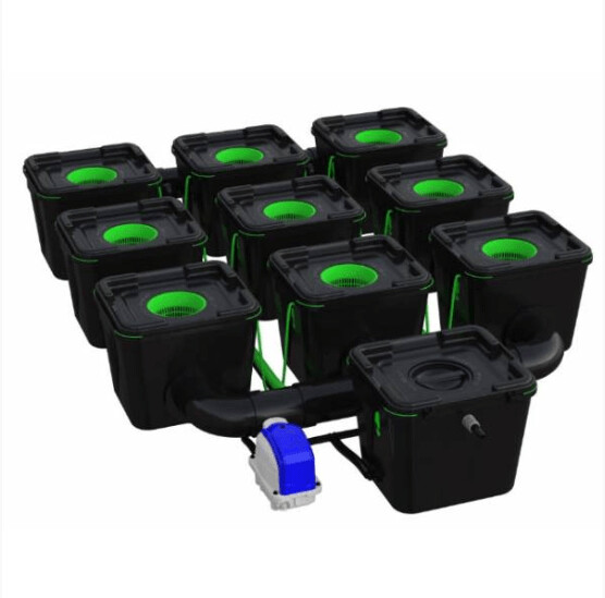 Alien RDWC PRO 34LTR - 50 cm - 9 Vasi