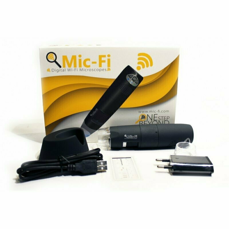 MIC-FI MICROSCOPIO DIGITALE PORTATILE WI-FI 500-600X